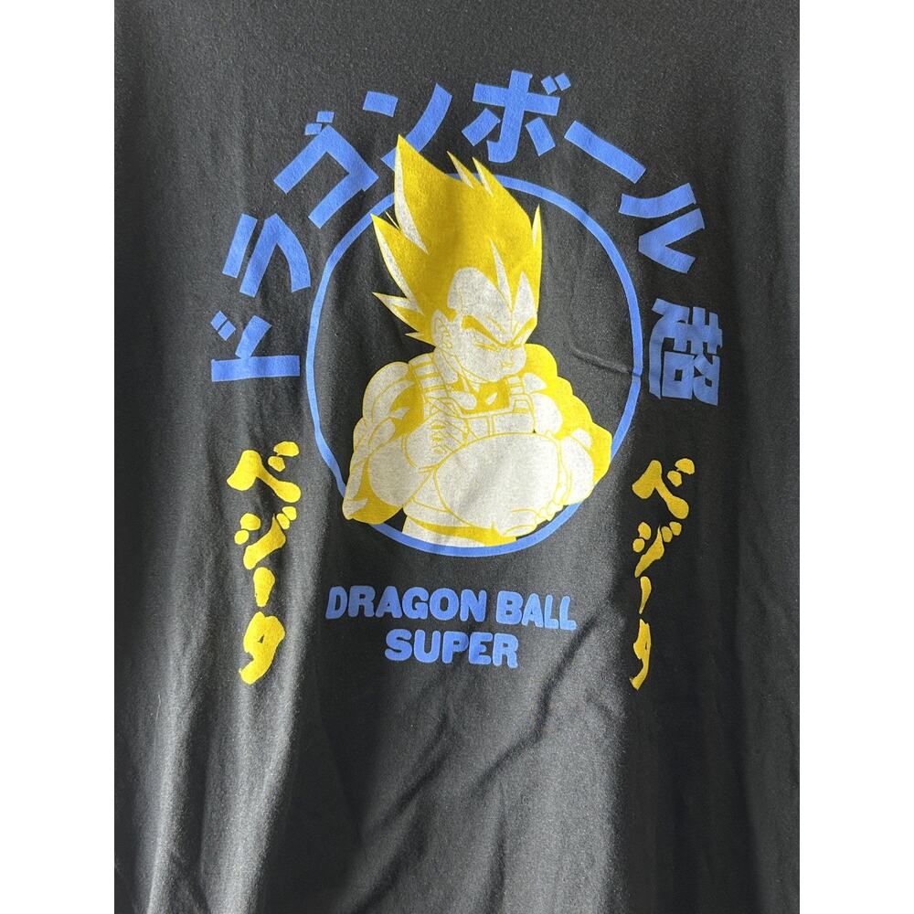 Dragon Ball Super New Adult T-Shirt -Yellow Vegeta size XL Toei Animation